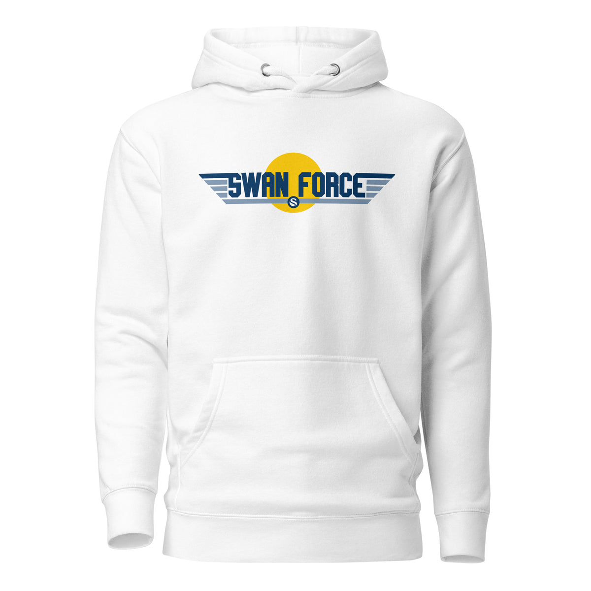 Swan Force Logo Bitcoin Hoodie Sweatshirt - fomo21