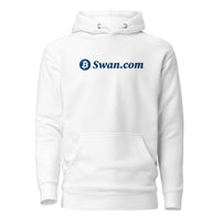 Load image into Gallery viewer, Swan.com Primary Logo Bitcoin Hoodie Sweatshirt - fomo21
