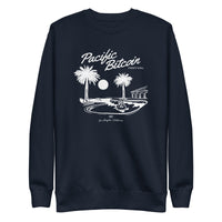 Load image into Gallery viewer, Pacific Bitcoin Motel Crewneck Sweatshirt - fomo21
