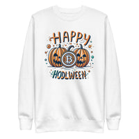 Load image into Gallery viewer, HODLween Pumpkins Bitcoin Crewneck Sweatshirt - fomo21
