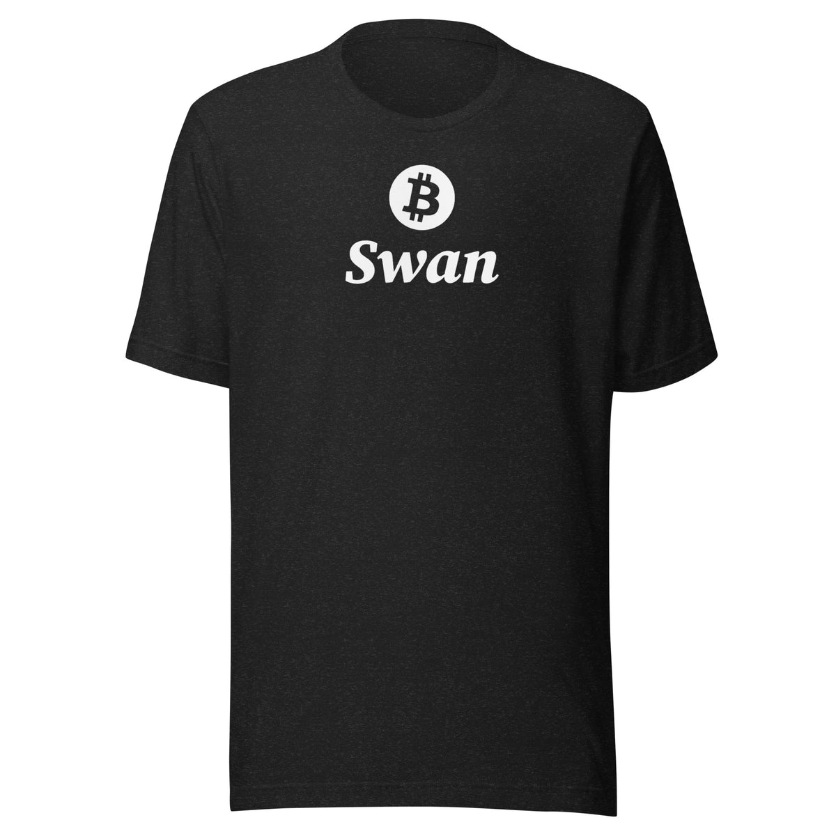 Swan Snow Vertical Logo Bitcoin T-Shirt