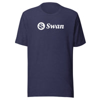 Load image into Gallery viewer, Swan Snow Logo Bitcoin T-Shirt - fomo21
