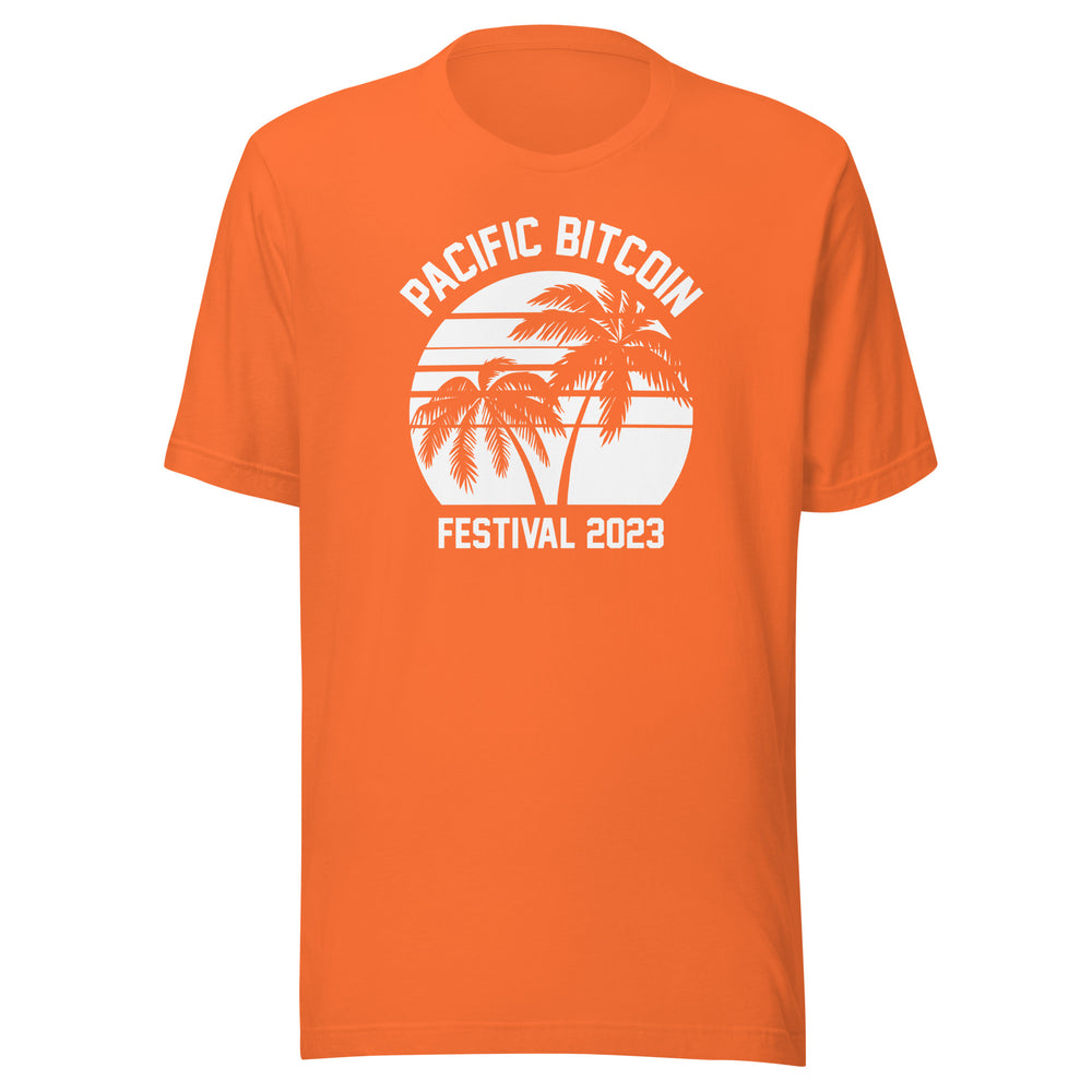 Pacific Bitcoin Festival 2023 T-Shirt - fomo21