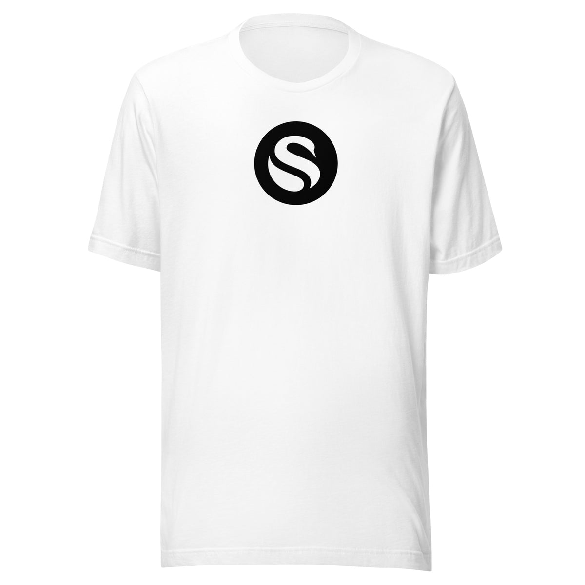 Swan Black Icon Bitcoin T-Shirt - fomo21