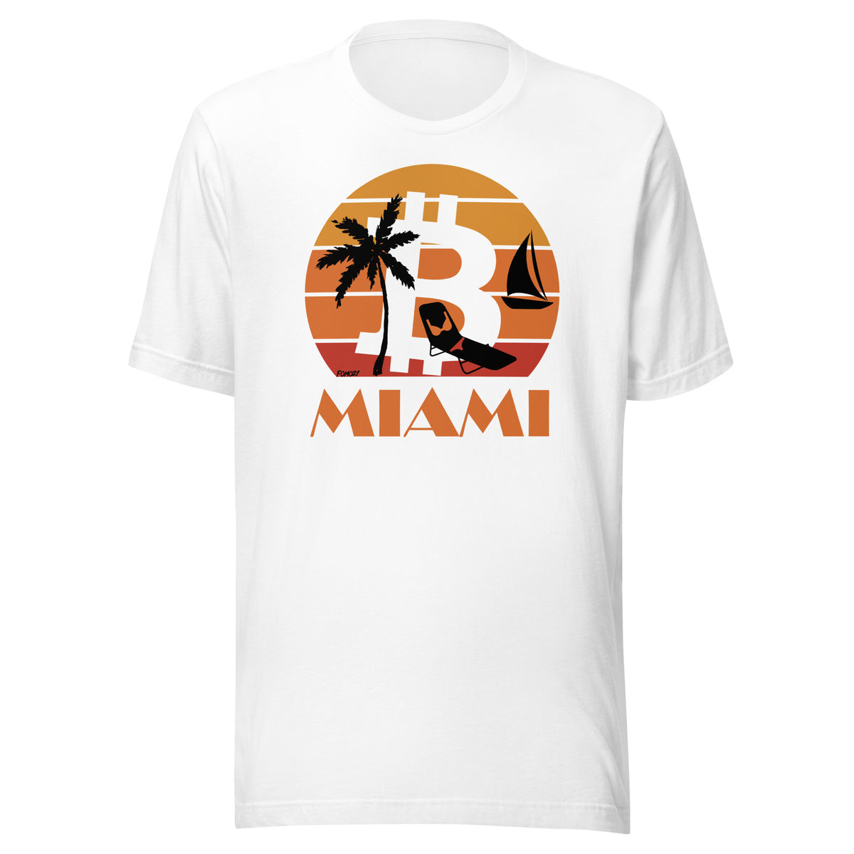 Miami Bitcoin T-Shirt - fomo21
