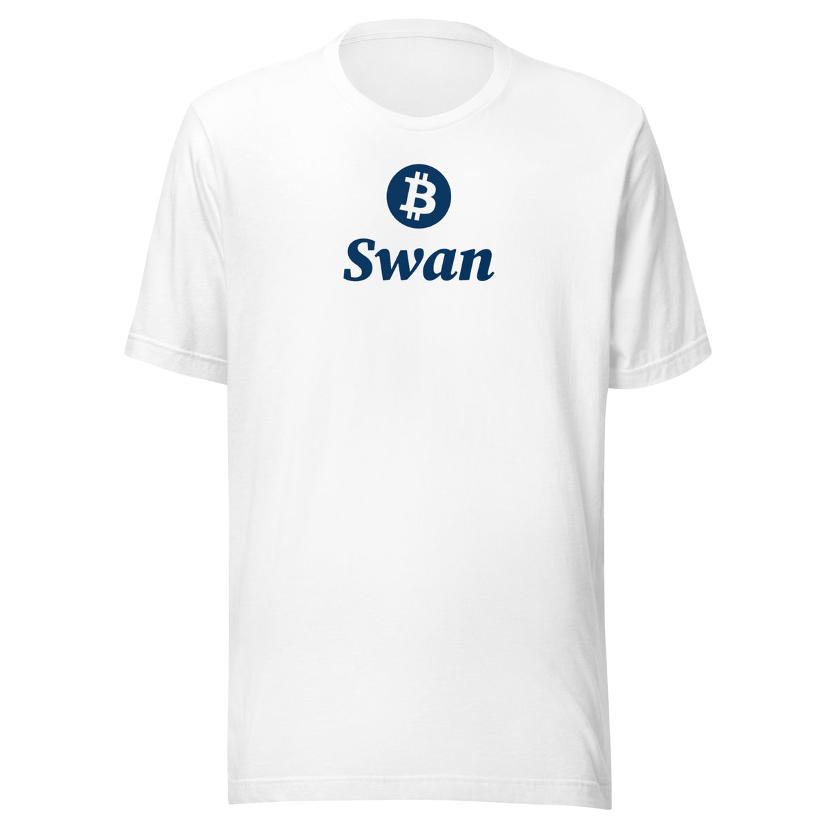 Swan Primary Vertical Logo Bitcoin T-Shirt