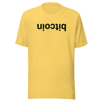 Load image into Gallery viewer, Upside Down Bitcoin T-Shirt-fomo21
