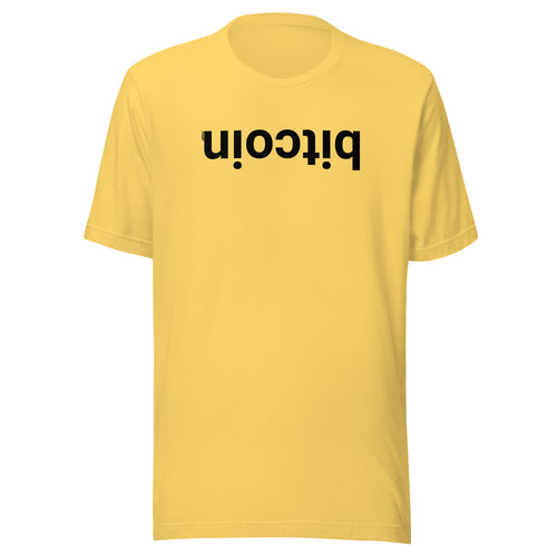 Upside Down Bitcoin T-Shirt-fomo21