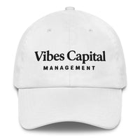 Load image into Gallery viewer, Vibes Capital Management Wordmark Dad Hat-fomo21
