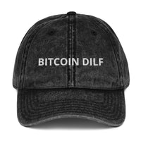 Load image into Gallery viewer, Bitcoin DILF Vintage Hat - fomo21

