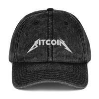 Load image into Gallery viewer, Bitcoin Rocks Vintage Hat - fomo21
