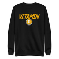 Load image into Gallery viewer, Vitamin B Bitcoin Crewneck Sweatshirt-fomo21
