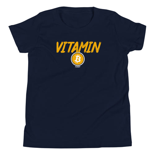 Vitamin B Bitcoin Youth T-Shirt-fomo21