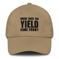 Load image into Gallery viewer, Where Does The Yield Come From Bitcoin Dad Hat-fomo21
