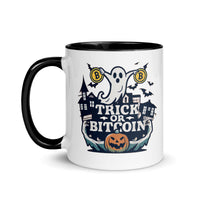 Load image into Gallery viewer, Trick Or Bitcoin Coffee Mug - fomo21
