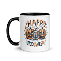 Load image into Gallery viewer, HODLween Pumpkins Bitcoin Coffee Mug - fomo21
