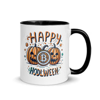 Load image into Gallery viewer, HODLween Pumpkins Bitcoin Coffee Mug - fomo21
