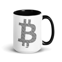 Load image into Gallery viewer, Bitcoin B QR Code Coffee Mug - fomo21
