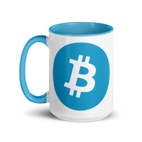 Load image into Gallery viewer, Simple B Bitcoin Coffee Mug - fomo21
