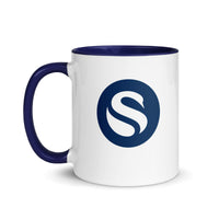 Load image into Gallery viewer, Swan Primary Icon Bitcoin Coffee Mug - fomo21
