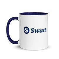 Load image into Gallery viewer, Swan Primary Logo Bitcoin Coffee Mug - fomo21
