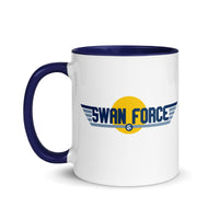Load image into Gallery viewer, Swan Force Logo Bitcoin Coffee Mug - fomo21
