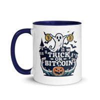 Load image into Gallery viewer, Trick Or Bitcoin Coffee Mug - fomo21
