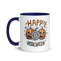 Load image into Gallery viewer, HODLween Pumpkins Bitcoin Coffee Mug - fomo21
