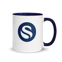 Load image into Gallery viewer, Swan Primary Icon Bitcoin Coffee Mug - fomo21
