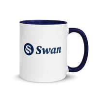 Load image into Gallery viewer, Swan Primary Logo Bitcoin Coffee Mug - fomo21
