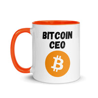 Load image into Gallery viewer, Bitcoin CEO Coffee Mug - fomo21
