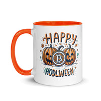 Load image into Gallery viewer, HODLween Pumpkins Bitcoin Coffee Mug - fomo21
