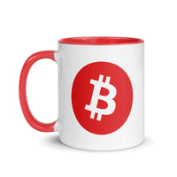 Load image into Gallery viewer, Simple B Bitcoin Coffee Mug - fomo21
