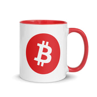 Load image into Gallery viewer, Simple B Bitcoin Coffee Mug - fomo21
