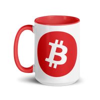 Load image into Gallery viewer, Simple B Bitcoin Coffee Mug - fomo21
