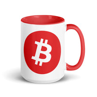 Load image into Gallery viewer, Simple B Bitcoin Coffee Mug - fomo21
