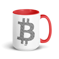 Load image into Gallery viewer, Bitcoin B QR Code Coffee Mug - fomo21
