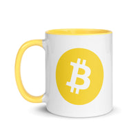 Load image into Gallery viewer, Simple B Bitcoin Coffee Mug - fomo21
