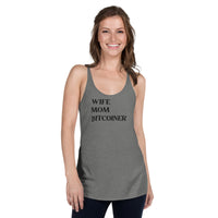 Load image into Gallery viewer, Wife Mom Bitcoiner Bitcoin Women’s Tank Top-fomo21
