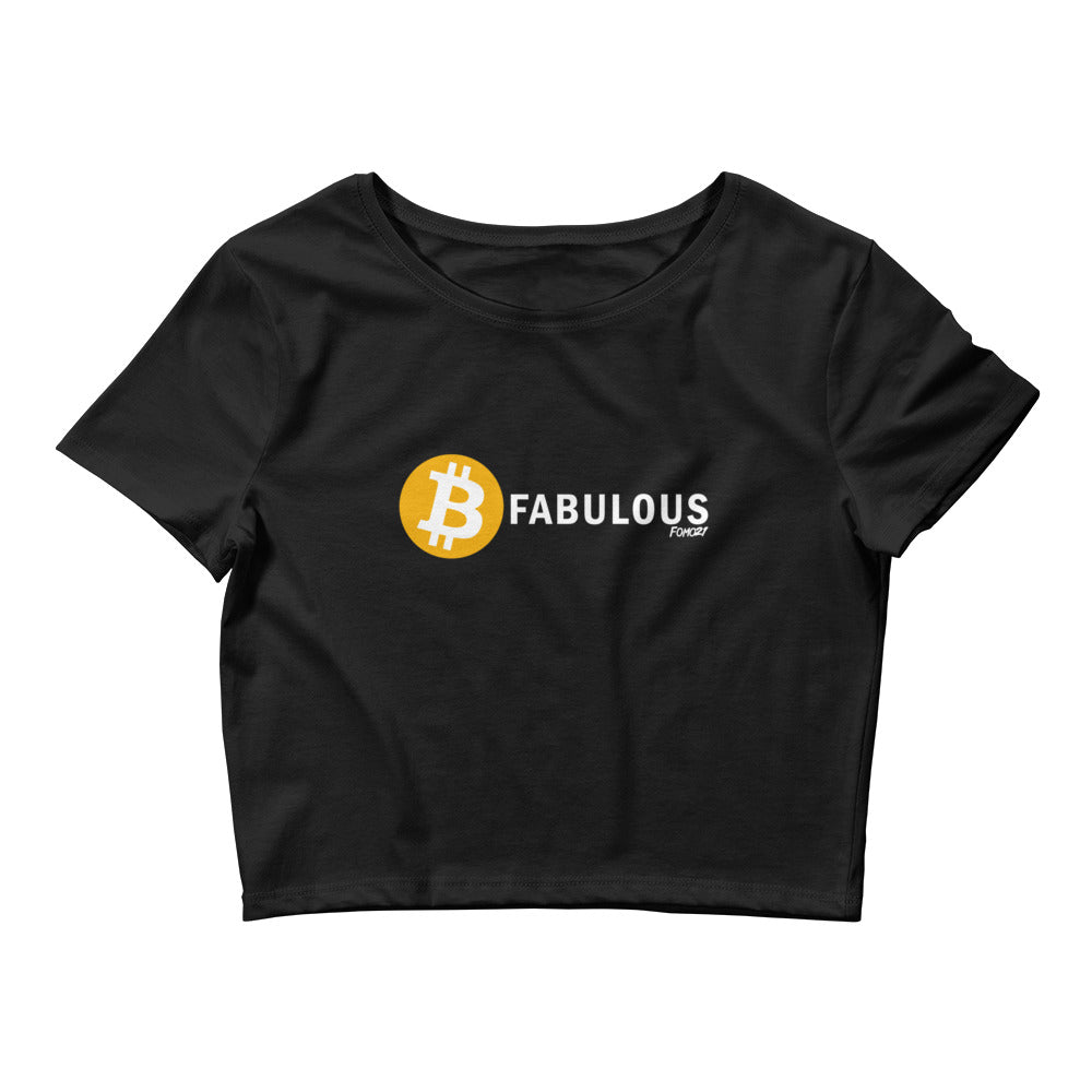 B Fabulous Bitcoin Crop Top - fomo21