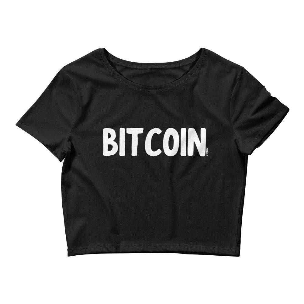 Be Bold Bitcoin Women’s Crop Top - fomo21