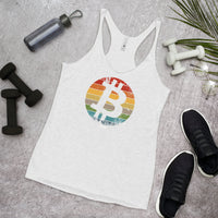 Load image into Gallery viewer, Retro Bitcoin Women&#39;s Tank Top - fomo21
