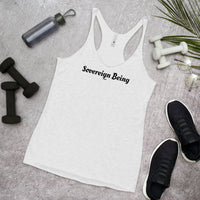 Load image into Gallery viewer, Sovereign Being Bitcoin B Women’s Tank Top - fomo21
