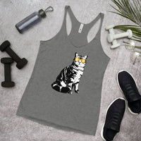Load image into Gallery viewer, Bitcoin Is For The Cats Women’s Tank Top - fomo21
