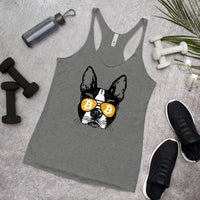 Load image into Gallery viewer, Bitcoin Is For The Dogs Women&#39;s Tank Top - fomo21
