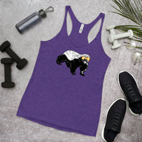 Load image into Gallery viewer, Bitcoin Is For The Honey Badgers Women’s Tank Top - fomo21
