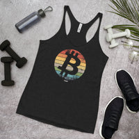 Load image into Gallery viewer, Retro Bitcoin Women&#39;s Tank Top - fomo21
