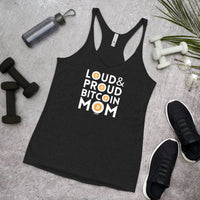 Load image into Gallery viewer, Loud &amp; Proud Bitcoin Mom Women’s Tank Top - fomo21
