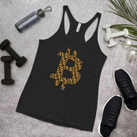 Load image into Gallery viewer, B (Orange Pills) Bitcoin Women’s Tank Top - fomo21
