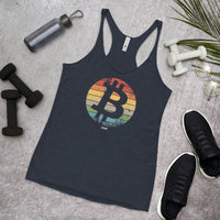 Load image into Gallery viewer, Retro Bitcoin Women&#39;s Tank Top - fomo21
